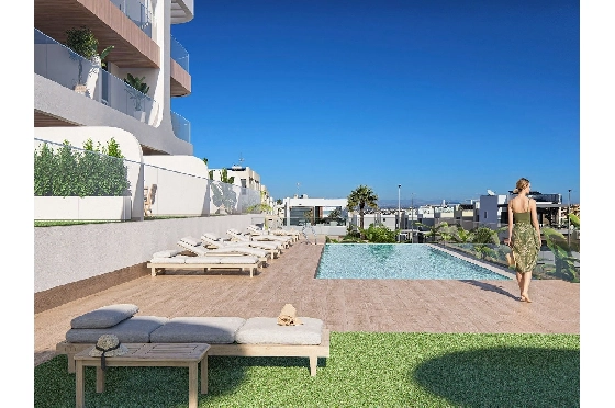 Penthouse Apartment in Benijofar zu verkaufen, Living area 182 m², Zustand Erstbezug, 3 Schlafzimmer, 2 Badezimmer, Pool, ref.: HA-BNN-319-A02-2