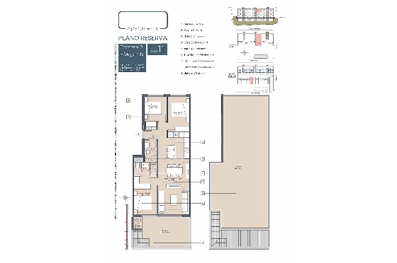 Penthouse Apartment in Benijofar zu verkaufen, Living area 182 m², Zustand Erstbezug, 3 Schlafzimmer, 2 Badezimmer, Pool, ref.: HA-BNN-319-A02-9
