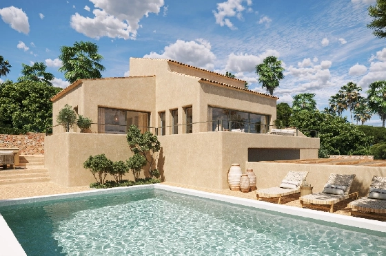 Villa in Javea zu verkaufen, Living area 185 m², Klimaanlage, Plot 944 m², 4 Schlafzimmer, 3 Badezimmer, Pool, ref.: AM-12670DA-1