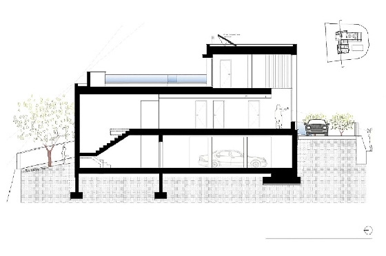 Villa in Moraira(Benimeit) zu verkaufen, Living area 310 m², Plot 817 m², 3 Schlafzimmer, 2 Badezimmer, Pool, ref.: COB-8248MOR-10535-1