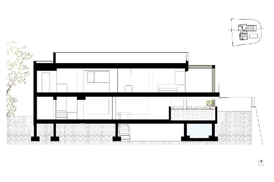 Villa in Moraira(Benimeit) zu verkaufen, Living area 310 m², Plot 817 m², 3 Schlafzimmer, 2 Badezimmer, Pool, ref.: COB-8248MOR-10535-2