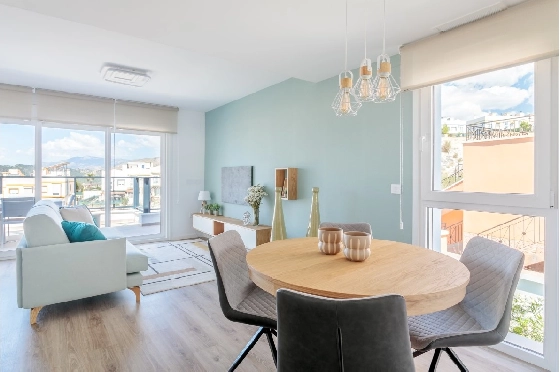 Villa in Finestrat(Balcon de Finestrat) zu verkaufen, Living area 158 m², Plot 431 m², 4 Schlafzimmer, 3 Badezimmer, Pool, ref.: TW-BREEZE-74-27