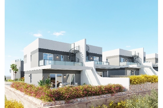 Villa in Finestrat(Balcon de Finestrat) zu verkaufen, Living area 158 m², Plot 431 m², 4 Schlafzimmer, 3 Badezimmer, Pool, ref.: TW-BREEZE-74-5