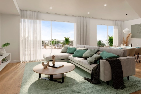 Doppelhaushälfte in Monforte Del Cid(Alenda Golf) zu verkaufen, Living area 123 m², Plot 156 m², 3 Schlafzimmer, 2 Badezimmer, Pool, ref.: TW-ALLURE-13-11