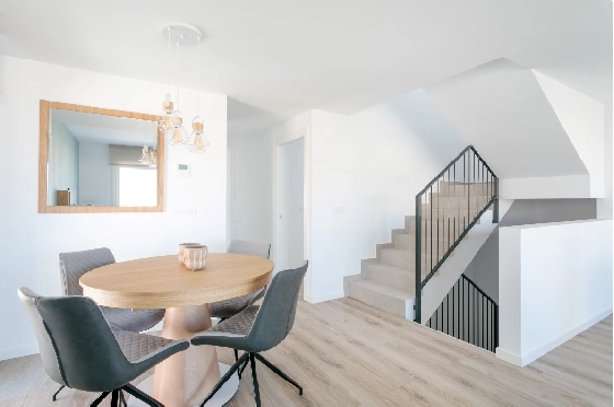 Stadthaus in Finestrat(Balcon de Finestrat) zu verkaufen, Living area 118 m², Plot 237 m², 3 Schlafzimmer, 3 Badezimmer, Pool, ref.: TW-NATURE-34-16