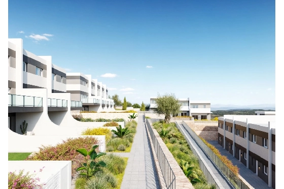 Stadthaus in Finestrat(Balcon de Finestrat) zu verkaufen, Living area 118 m², Plot 237 m², 3 Schlafzimmer, 3 Badezimmer, Pool, ref.: TW-NATURE-34-3