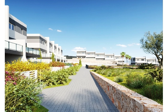 Stadthaus in Finestrat(Balcon de Finestrat) zu verkaufen, Living area 118 m², Plot 237 m², 3 Schlafzimmer, 3 Badezimmer, Pool, ref.: TW-NATURE-34-5