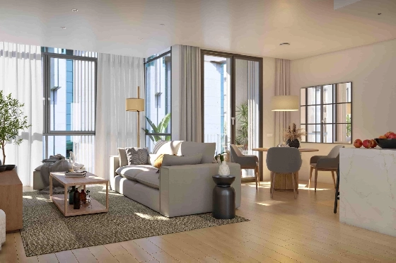 Apartment in Palma De Mallorca(Palma centre) zu verkaufen, Living area 82 m², Plot 88 m², 2 Schlafzimmer, 2 Badezimmer, ref.: TW-6-PALMA-10