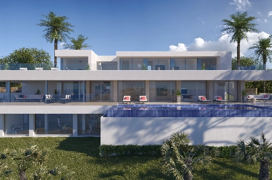 Villa in Benitachell(Cumbre del Sol) zu verkaufen, Living area 506 m², Plot 2393 m², 6 Schlafzimmer, 7 Badezimmer, Pool, ref.: VA-21294-1