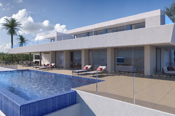 Villa in Benitachell(Cumbre del Sol) zu verkaufen, Living area 506 m², Plot 2393 m², 6 Schlafzimmer, 7 Badezimmer, Pool, ref.: VA-21294-2