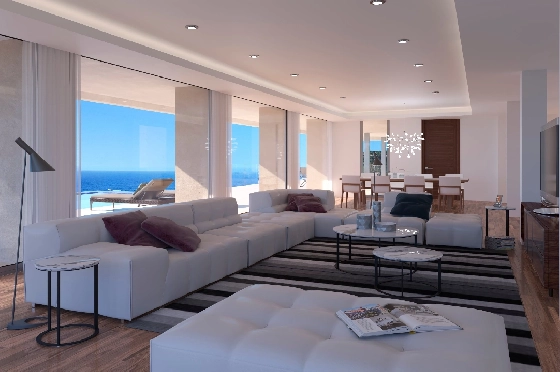 Villa in Benitachell(Cumbre del Sol) zu verkaufen, Living area 506 m², Plot 2393 m², 6 Schlafzimmer, 7 Badezimmer, Pool, ref.: VA-21294-5