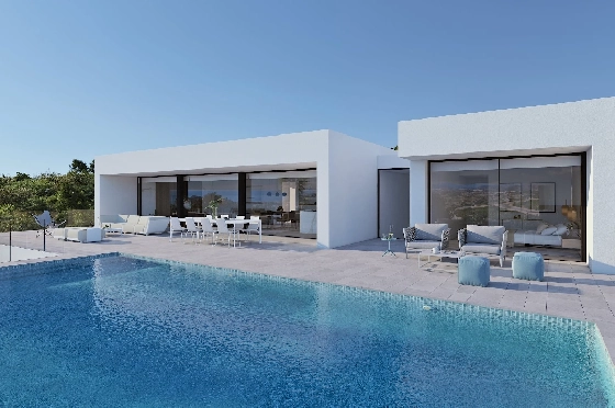 Villa in Benitachell(Cumbre del Sol) zu verkaufen, Living area 313 m², Plot 1338 m², 4 Schlafzimmer, 6 Badezimmer, Pool, ref.: VA-21558-5