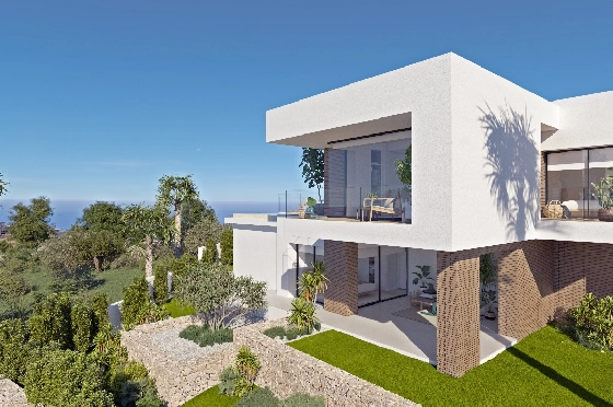 Villa in Benitachell(Cumbre del Sol) zu verkaufen, Living area 253 m², Plot 951 m², 3 Schlafzimmer, 4 Badezimmer, Pool, ref.: VA-22477-3