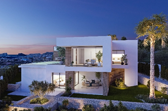 Villa in Benitachell(Cumbre del Sol) zu verkaufen, Living area 253 m², Plot 951 m², 3 Schlafzimmer, 4 Badezimmer, Pool, ref.: VA-22477-6