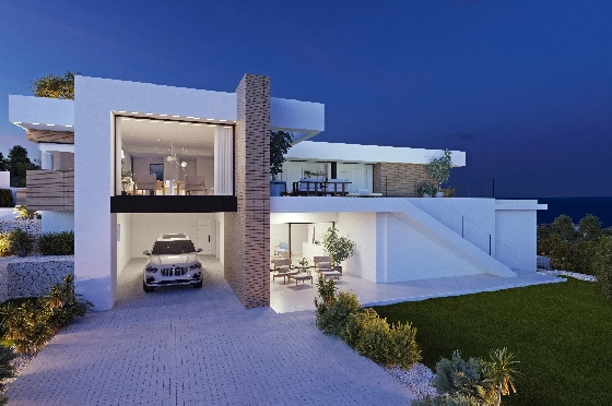 Villa in Benitachell(Cumbre del Sol) zu verkaufen, Living area 253 m², Plot 951 m², 3 Schlafzimmer, 4 Badezimmer, Pool, ref.: VA-22477-7