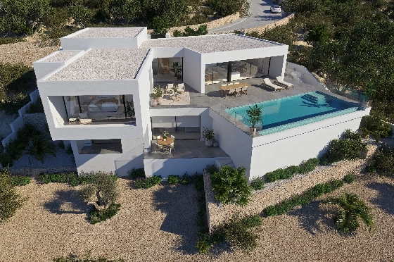 Villa in Benitachell(Cumbre del Sol) zu verkaufen, Living area 266 m², Plot 1000 m², 3 Schlafzimmer, 4 Badezimmer, Pool, ref.: VA-22487-2