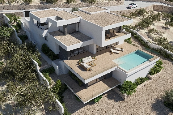 Villa in Benitachell(Cumbre del Sol) zu verkaufen, Living area 272 m², Plot 1020 m², 3 Schlafzimmer, 4 Badezimmer, Pool, ref.: VA-22646-4