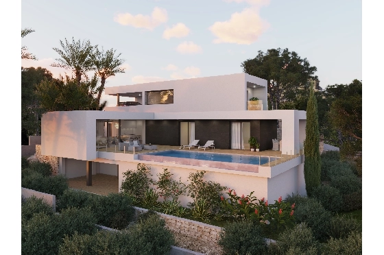Villa in Benitachell(Cumbre del Sol) zu verkaufen, Living area 190 m², Plot 817 m², 3 Schlafzimmer, 4 Badezimmer, Pool, ref.: VA-22894-2