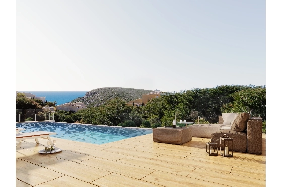 Villa in Benitachell(Cumbre del Sol) zu verkaufen, Living area 190 m², Plot 817 m², 3 Schlafzimmer, 4 Badezimmer, Pool, ref.: VA-22894-7