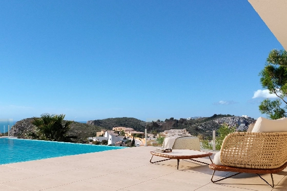 Villa in Benitachell(Cumbre del Sol) zu verkaufen, Living area 215 m², Plot 813 m², 4 Schlafzimmer, 5 Badezimmer, Pool, ref.: VA-22899-5