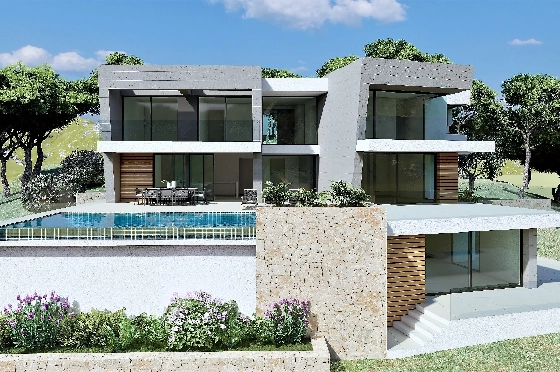 Villa in Benitachell(Benitatxell) zu verkaufen, Living area 298 m², Plot 1149 m², 3 Schlafzimmer, 4 Badezimmer, Pool, ref.: VA-22941-2