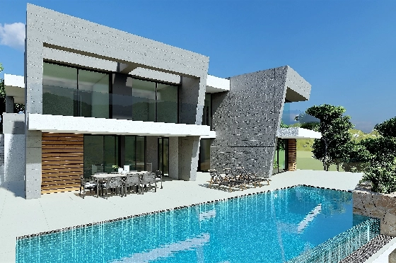 Villa in Benitachell(Benitatxell) zu verkaufen, Living area 298 m², Plot 1149 m², 3 Schlafzimmer, 4 Badezimmer, Pool, ref.: VA-22941-6