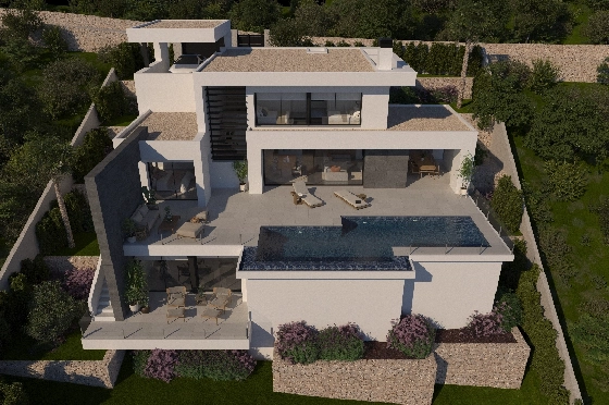 Villa in Benitachell(Benitatxell) zu verkaufen, Living area 215 m², Plot 824 m², 3 Schlafzimmer, 4 Badezimmer, Pool, ref.: VA-23232-6