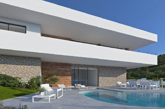 Villa in Benitachell(Cumbre del Sol) zu verkaufen, Living area 267 m², Plot 963 m², 3 Schlafzimmer, 4 Badezimmer, Pool, ref.: VA-23300-2