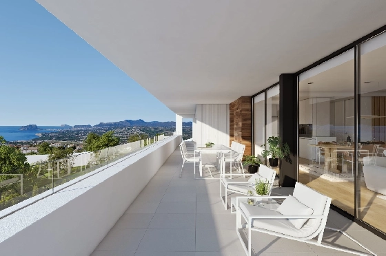 Villa in Benitachell(Cumbre del Sol) zu verkaufen, Living area 267 m², Plot 963 m², 3 Schlafzimmer, 4 Badezimmer, Pool, ref.: VA-23300-5
