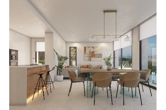 Villa in Benitachell(Cumbre del Sol) zu verkaufen, Living area 165 m², Plot 963 m², 3 Schlafzimmer, 3 Badezimmer, Pool, ref.: VA-24182-8