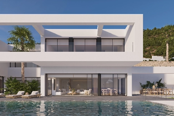 Villa in Benissa(Benissa) zu verkaufen, Living area 434 m², + Fussbodenheizung, Klimaanlage, Plot 1510 m², 4 Schlafzimmer, 6 Badezimmer, Pool, ref.: VA-24551-1