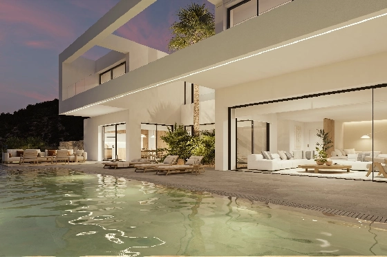Villa in Benissa(Benissa) zu verkaufen, Living area 434 m², + Fussbodenheizung, Klimaanlage, Plot 1510 m², 4 Schlafzimmer, 6 Badezimmer, Pool, ref.: VA-24551-17