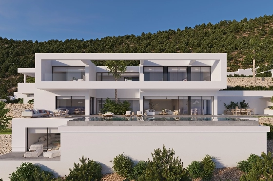 Villa in Benissa(Benissa) zu verkaufen, Living area 434 m², + Fussbodenheizung, Klimaanlage, Plot 1510 m², 4 Schlafzimmer, 6 Badezimmer, Pool, ref.: VA-24551-2