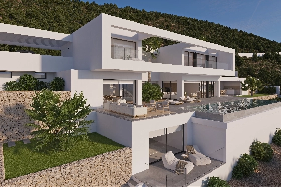 Villa in Benissa(Benissa) zu verkaufen, Living area 434 m², + Fussbodenheizung, Klimaanlage, Plot 1510 m², 4 Schlafzimmer, 6 Badezimmer, Pool, ref.: VA-24551-3