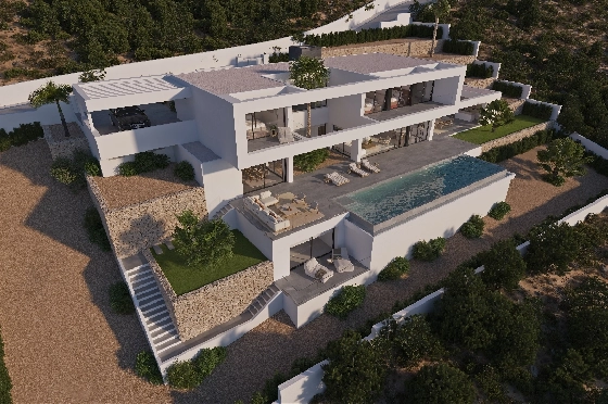 Villa in Benissa(Benissa) zu verkaufen, Living area 434 m², + Fussbodenheizung, Klimaanlage, Plot 1510 m², 4 Schlafzimmer, 6 Badezimmer, Pool, ref.: VA-24551-7
