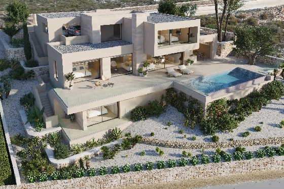 Villa in Benitachell(Cumbre del Sol) zu verkaufen, Living area 239 m², + Fussbodenheizung, Klimaanlage, Plot 1054 m², 4 Schlafzimmer, 5 Badezimmer, Pool, ref.: VA-24679-10