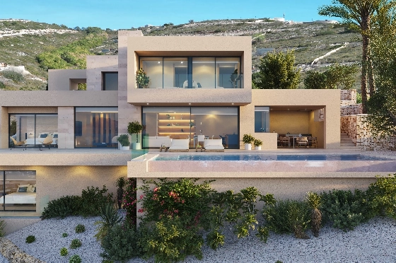 Villa in Benitachell(Cumbre del Sol) zu verkaufen, Living area 239 m², + Fussbodenheizung, Klimaanlage, Plot 1054 m², 4 Schlafzimmer, 5 Badezimmer, Pool, ref.: VA-24679-4