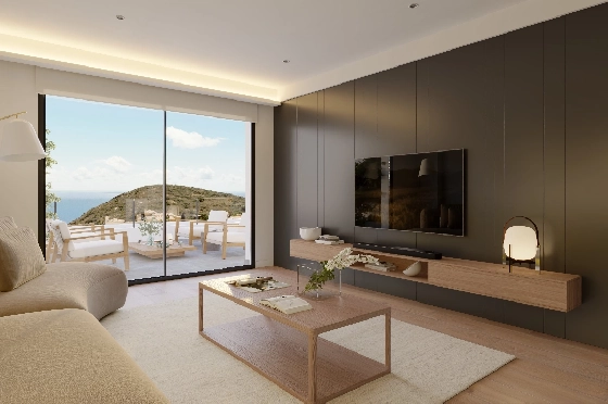 Apartment in Benitachell(Cumbre del Sol) zu verkaufen, Living area 117 m², 3 Schlafzimmer, 2 Badezimmer, Pool, ref.: VA-PG067-35