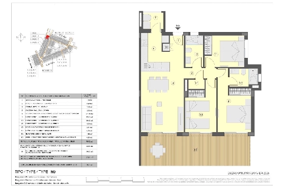 Erdgeschoss Apartment in Torrevieja zu verkaufen, Living area 108 m², Zustand Erstbezug, 3 Schlafzimmer, 2 Badezimmer, Pool, ref.: HA-TON-271-A03-10