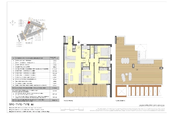 Penthouse Apartment in Torrevieja zu verkaufen, Living area 199 m², Zustand Erstbezug, 3 Schlafzimmer, 2 Badezimmer, Pool, ref.: HA-TON-271-A04-11
