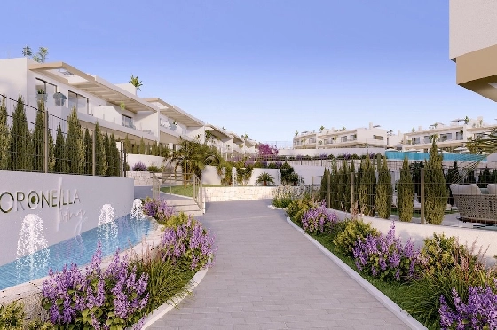 Penthouse Apartment in Torrevieja zu verkaufen, Living area 199 m², Zustand Erstbezug, 3 Schlafzimmer, 2 Badezimmer, Pool, ref.: HA-TON-271-A04-2