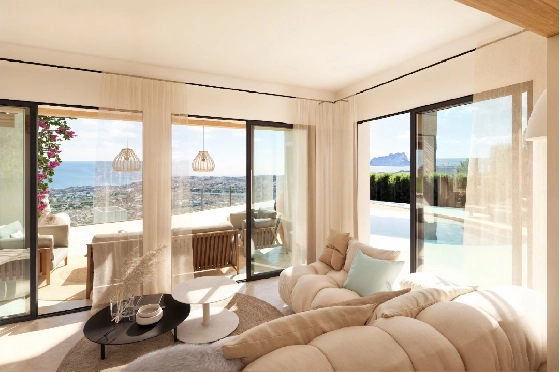 Villa in Moraira zu verkaufen, Living area 185 m², Baujahr 2026, Klimaanlage, Plot 778 m², 4 Schlafzimmer, 4 Badezimmer, Pool, ref.: AM-12682DA-11