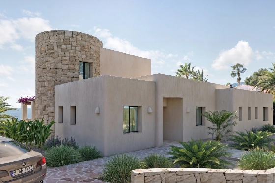 Villa in Moraira zu verkaufen, Living area 185 m², Baujahr 2026, Klimaanlage, Plot 778 m², 4 Schlafzimmer, 4 Badezimmer, Pool, ref.: AM-12682DA-8