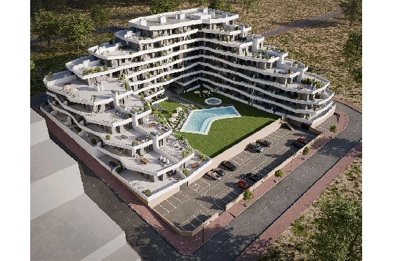 Apartment in San Miguel de Salinas zu verkaufen, Living area 104 m², Zustand Erstbezug, 3 Schlafzimmer, 2 Badezimmer, Pool, ref.: HA-SMN-225-A02-2