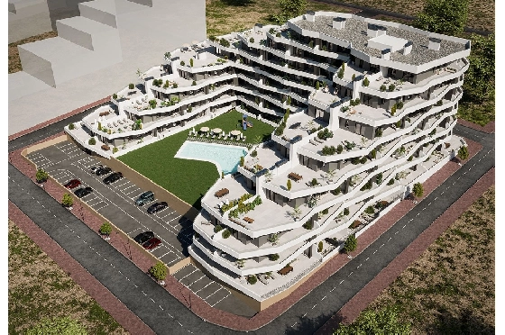 Apartment in San Miguel de Salinas zu verkaufen, Living area 104 m², Zustand Erstbezug, 3 Schlafzimmer, 2 Badezimmer, Pool, ref.: HA-SMN-225-A02-3