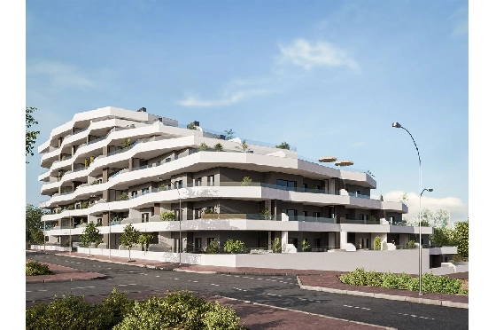 Apartment in San Miguel de Salinas zu verkaufen, Living area 104 m², Zustand Erstbezug, 3 Schlafzimmer, 2 Badezimmer, Pool, ref.: HA-SMN-225-A02-5