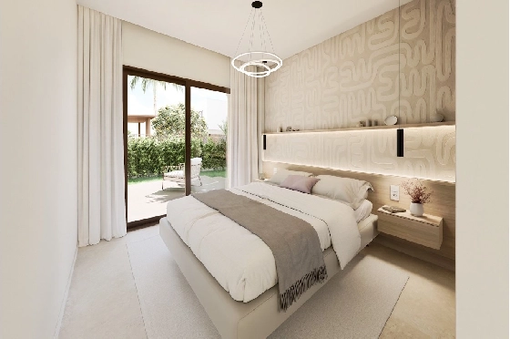 Erdgeschoss Apartment in Los Alcazares zu verkaufen, Living area 101 m², Zustand Erstbezug, 3 Schlafzimmer, 2 Badezimmer, Pool, ref.: HA-LAN-451-A01-7