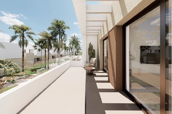 Penthouse Apartment in Los Alcazares zu verkaufen, Living area 145 m², Zustand Erstbezug, 3 Schlafzimmer, 2 Badezimmer, Pool, ref.: HA-LAN-451-A02-6