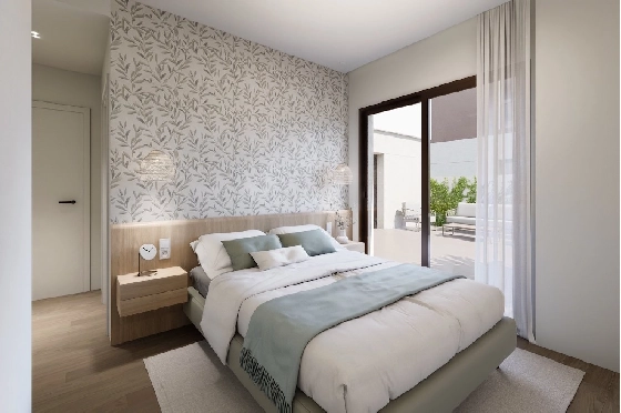 Villa in Los Alcazares zu verkaufen, Living area 129 m², Zustand Erstbezug, Plot 202 m², 3 Schlafzimmer, 2 Badezimmer, Pool, ref.: HA-LAN-451-E01-5