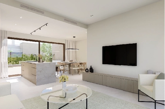 Villa in Los Alcazares zu verkaufen, Living area 164 m², Zustand Erstbezug, Plot 274 m², 3 Schlafzimmer, 2 Badezimmer, Pool, ref.: HA-LAN-451-E02-4